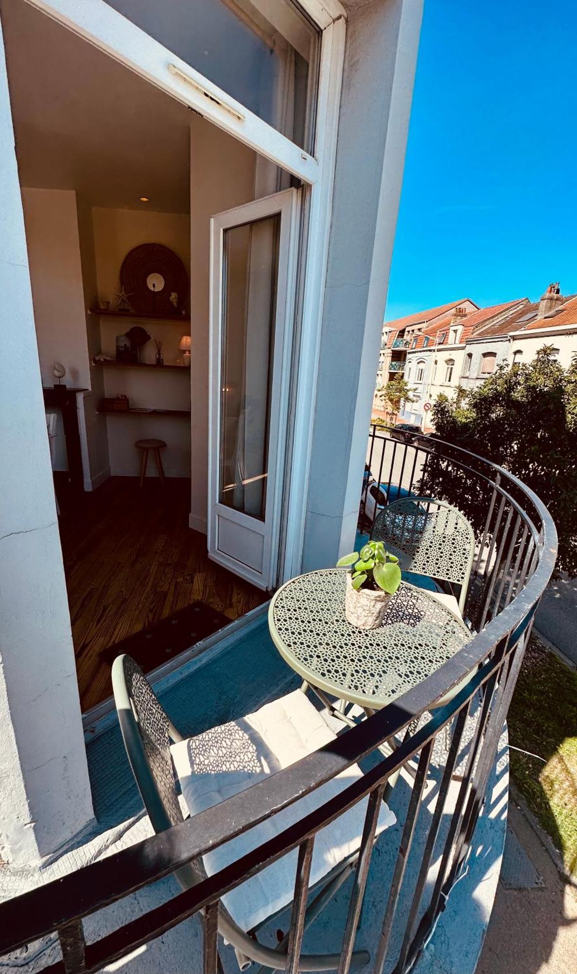 Appartement De Charme Avec Balcon - Le Grand Large ダンケルク エクステリア 写真